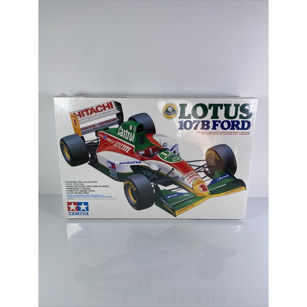 Tamiya | 1:20‎ | 1993 Lotus 107B Ford | Formula 1 Car | Factory Packed & Sealed